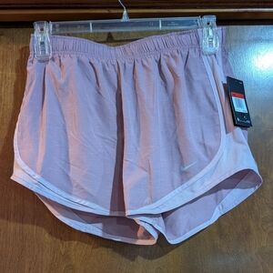 NWT Nike Women's Pink Running Shorts L